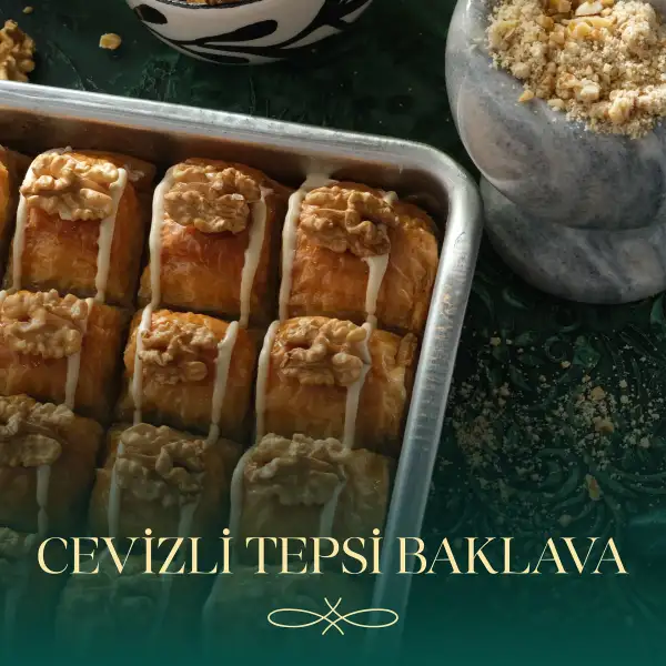 Hediyelik Fıstıklı Baklava Kutu